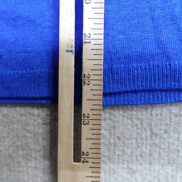 J.Crew Womens Sweater XS Blue 100% Linen Relaxed Dolman 1090 - Picture 5 of 8